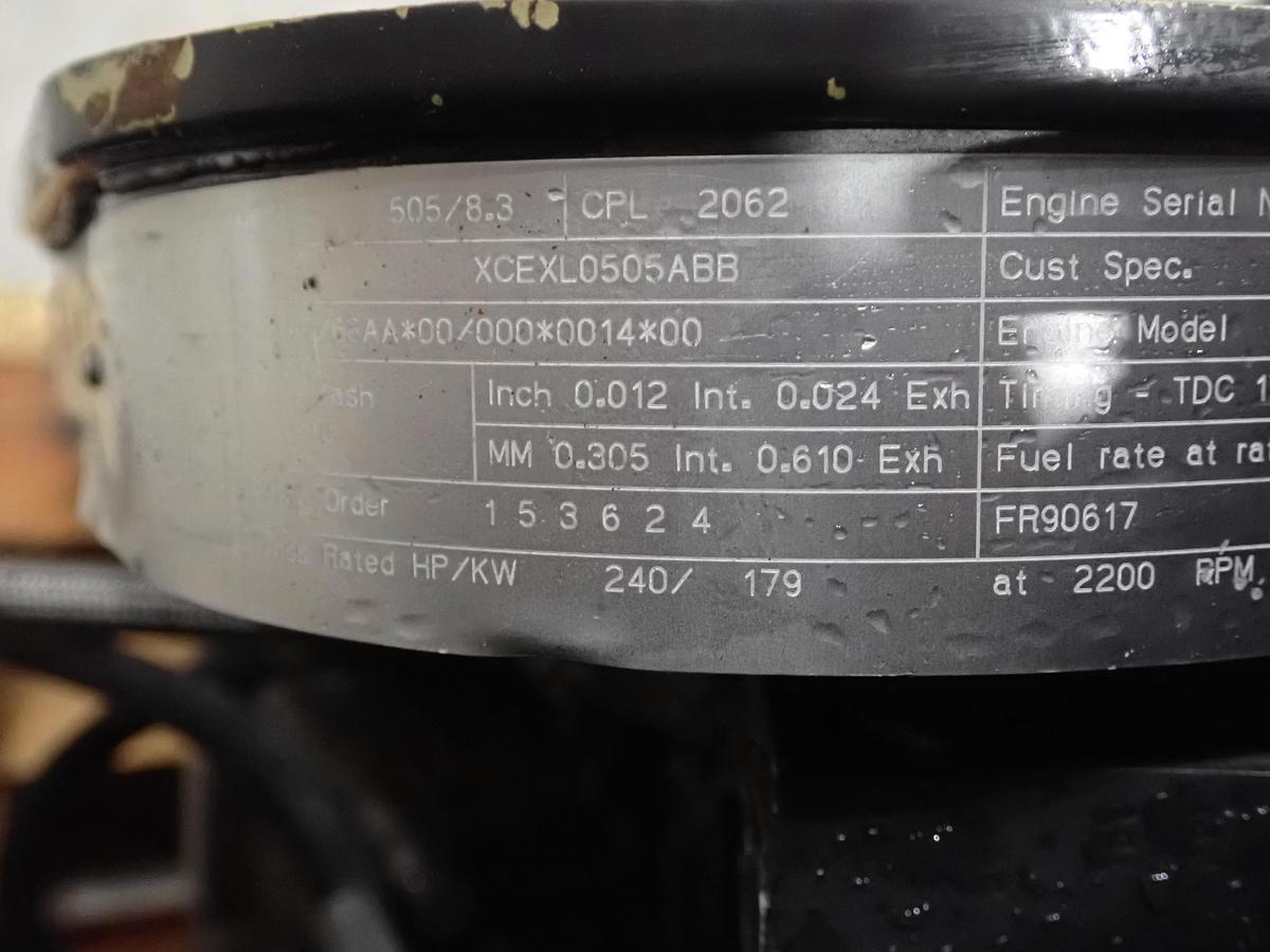 Used 1999 Cummins 6CTA 8.3 Turbo Diesel Engine