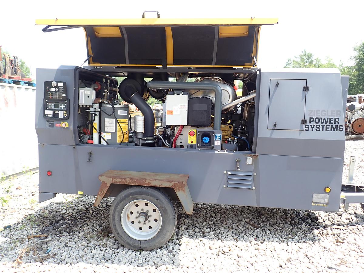 Used 2020 Atlas Copco XAS950CD8 950 CFM Air Compressor 842 HOURS