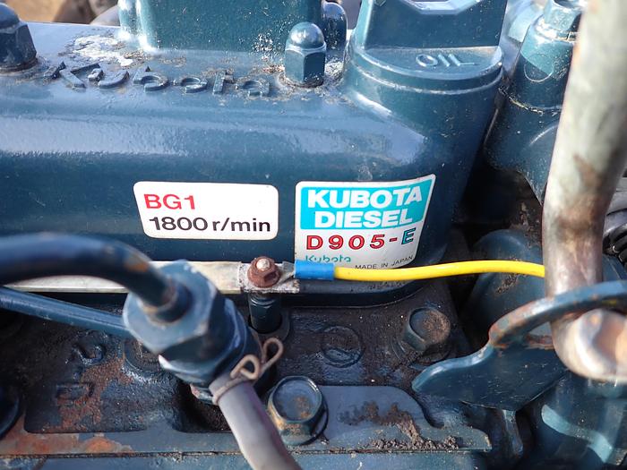 Used Kubota D905-E Diesel Power Unit