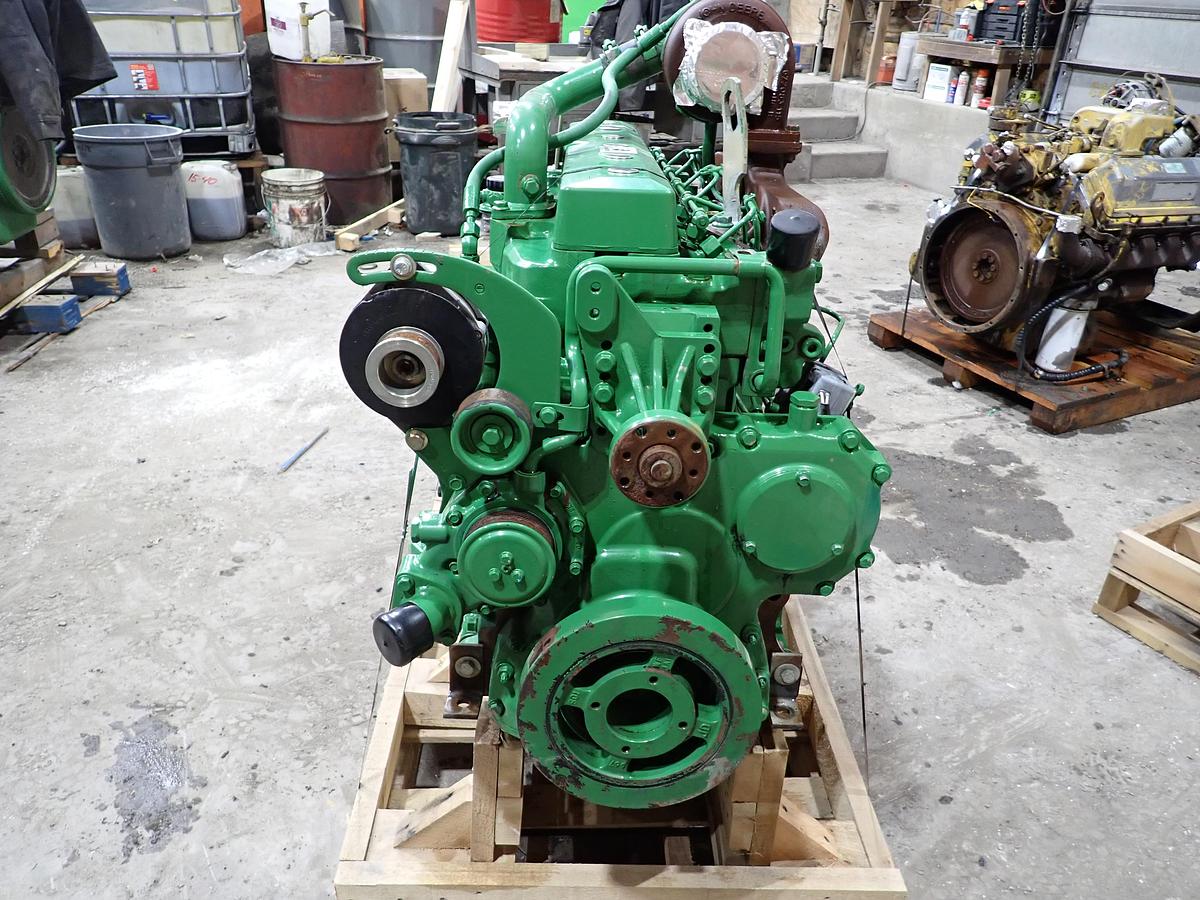Used 2011 John Deere 6068TF151 Diesel Engine GOV'T SURPLUS