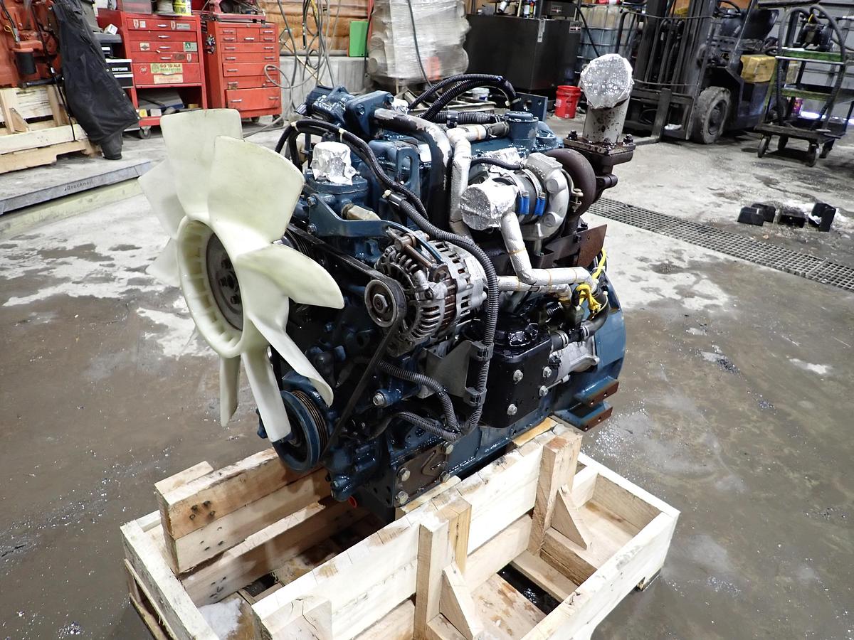 Used Kubota V3800-DI-TI-BG-ET01 Diesel Engine