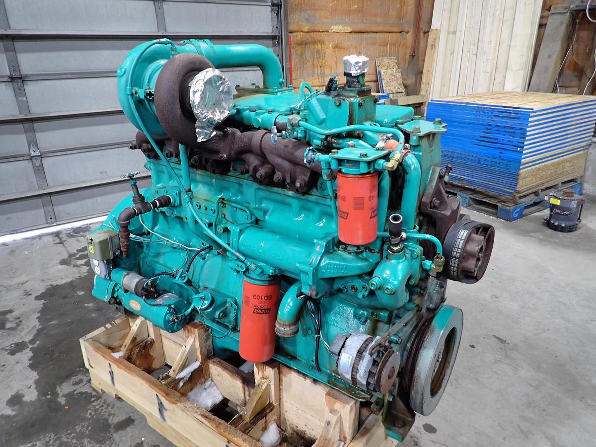 Used 1990 Cummins NT855-G4 Turbo Diesel Engine CPL 849 87 HOURS!