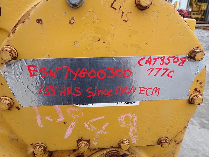 Used 1992 CAT 3508 777C Truck Engine 7E-9078