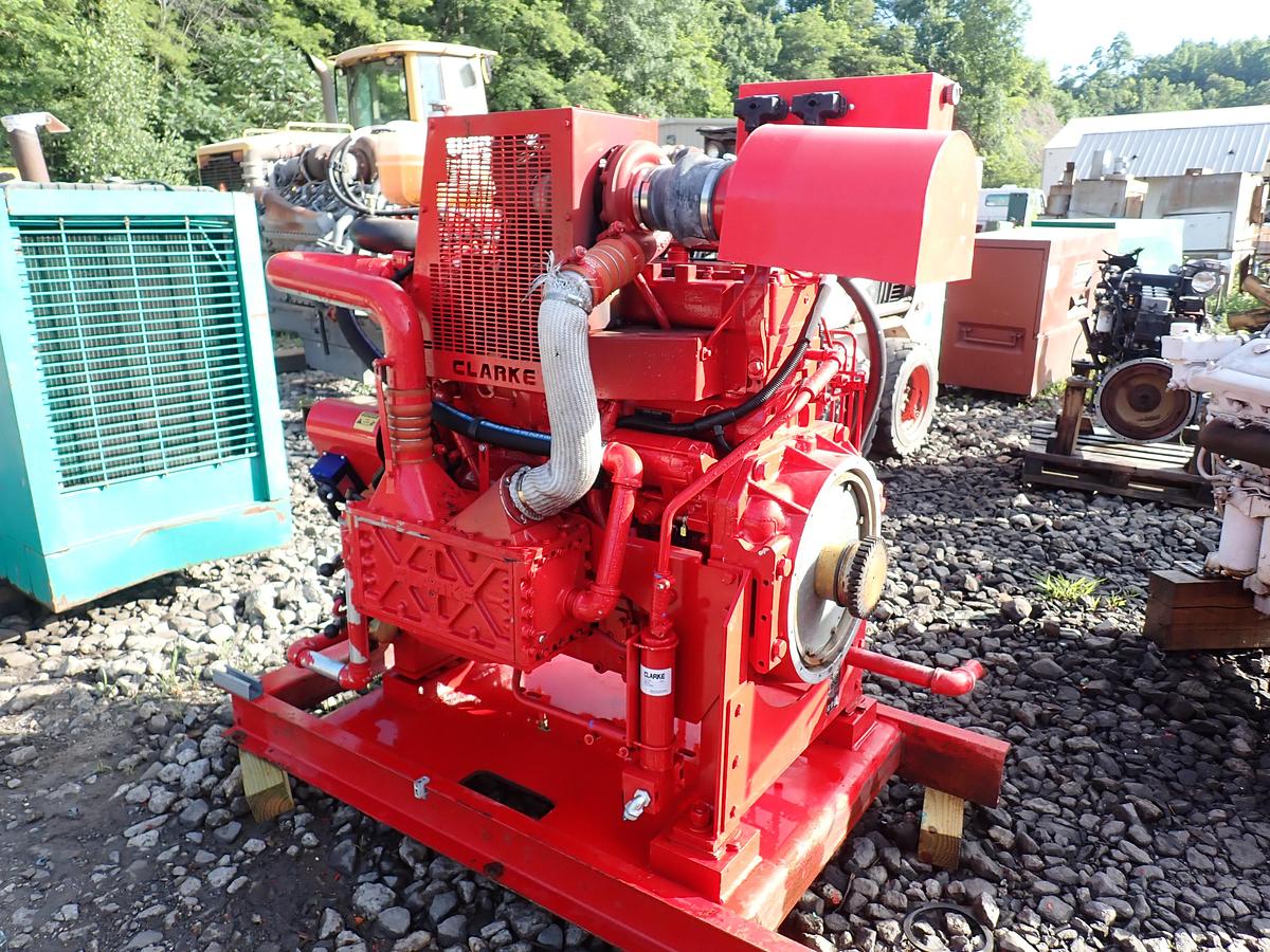 Used 2018 John Deere 6090HFC47 Diesel Engine 42 HOURS!