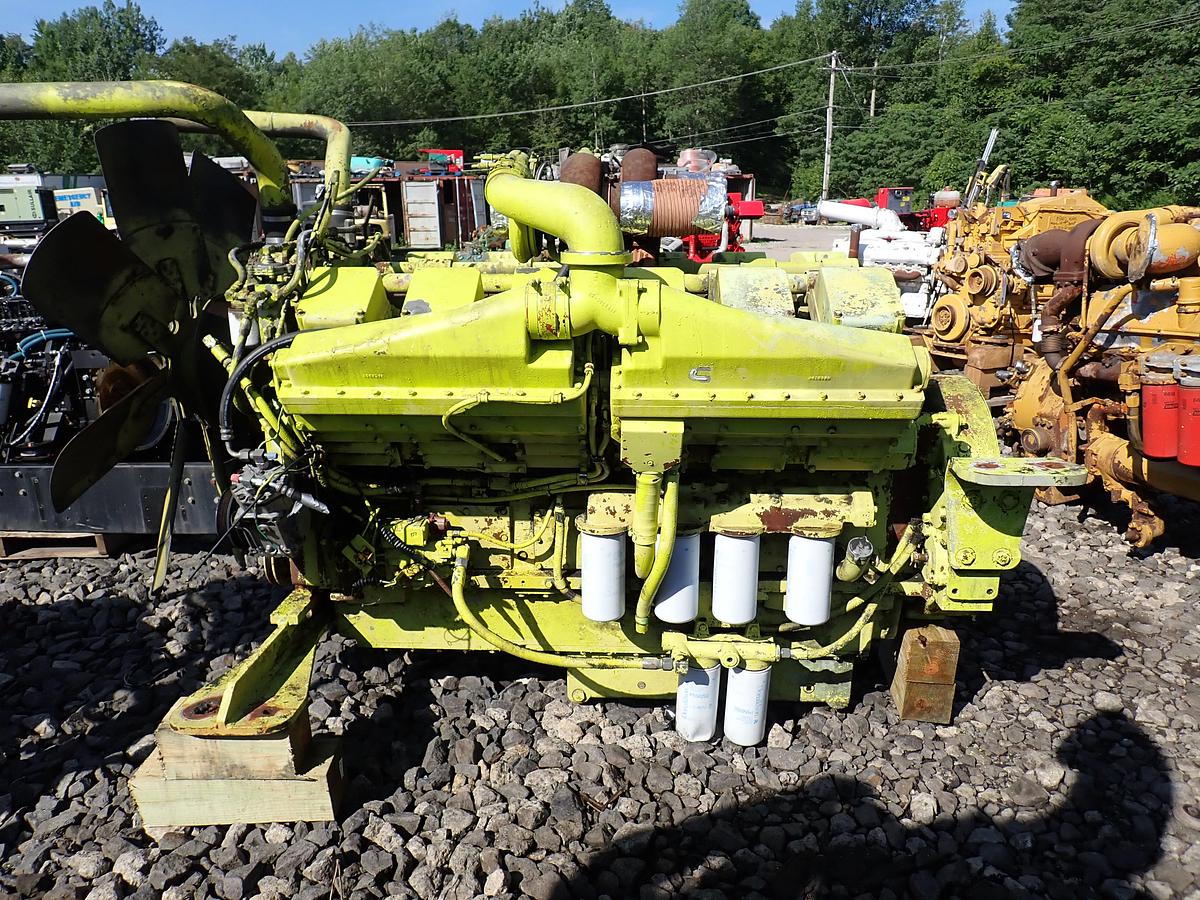 Used 1993 Cummins KTA38 Turbo Diesel Engine CPL 8090