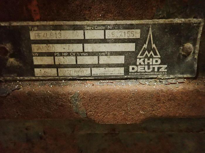 Used Deutz BF4L913 Diesel Engine Turbo RUNS GOOD! Tractor RARE 913 Atlas