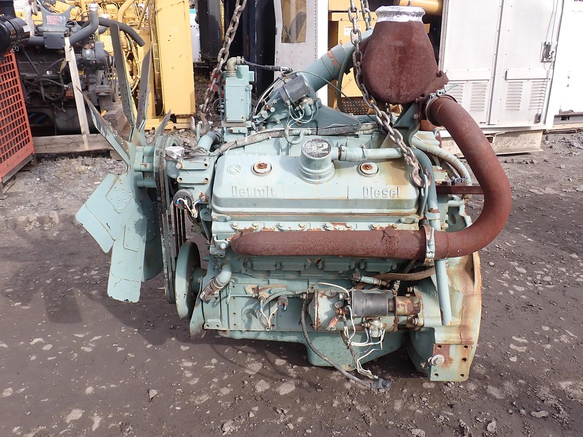 Used Detroit Diesel 8V92TA Engine 441 HOURS 8083-7305
