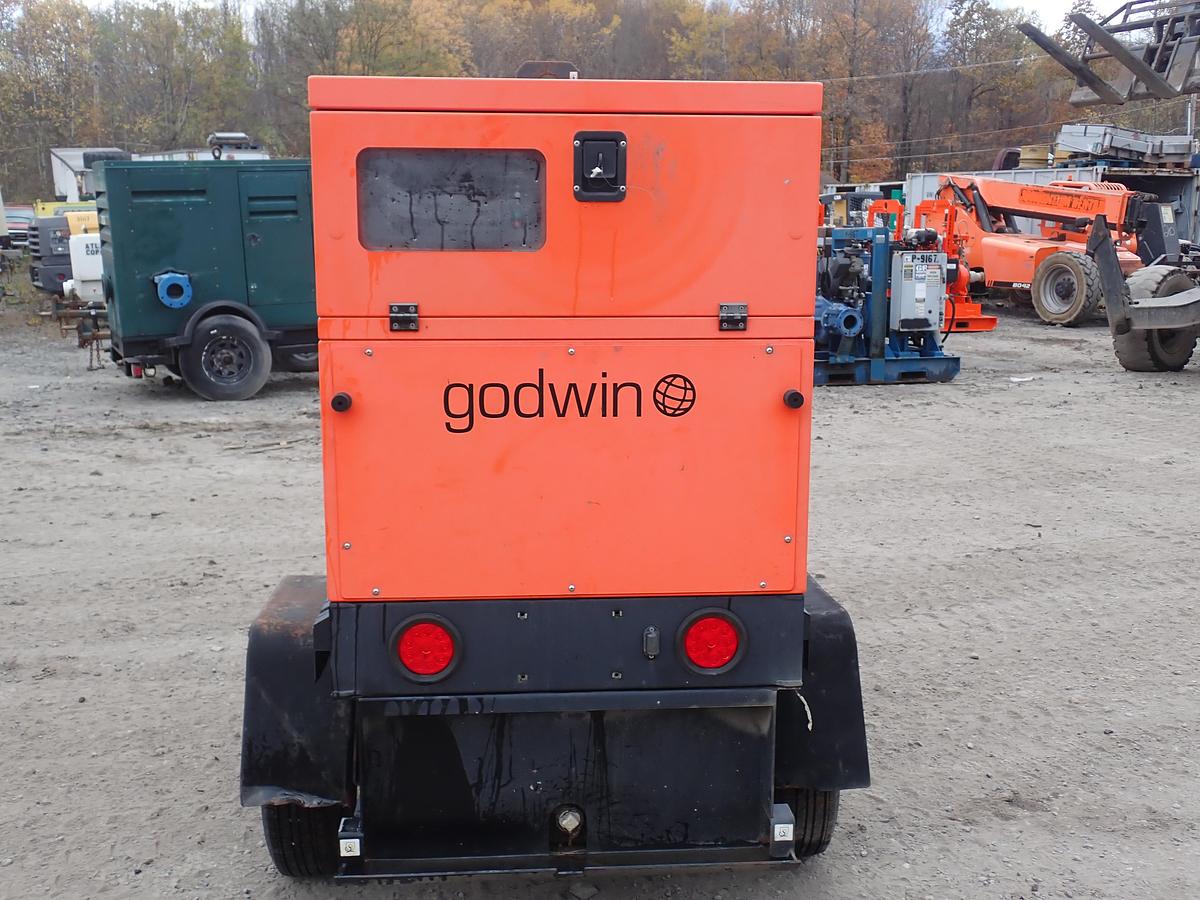 Used 2015 Godwin GHP20KW 20 KW Portable Generator Set