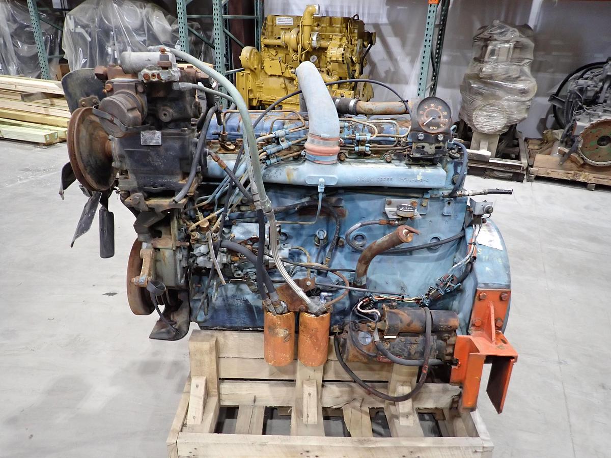 Used 1980 International DT466 Turbo Diesel Engine INDUSTRIAL