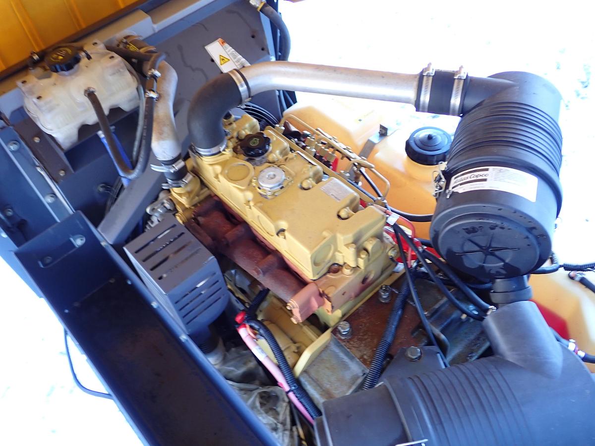 Used 2016 Atlas Copco XAS185CD7 185 CFM Air Compressor 187 HOURS!