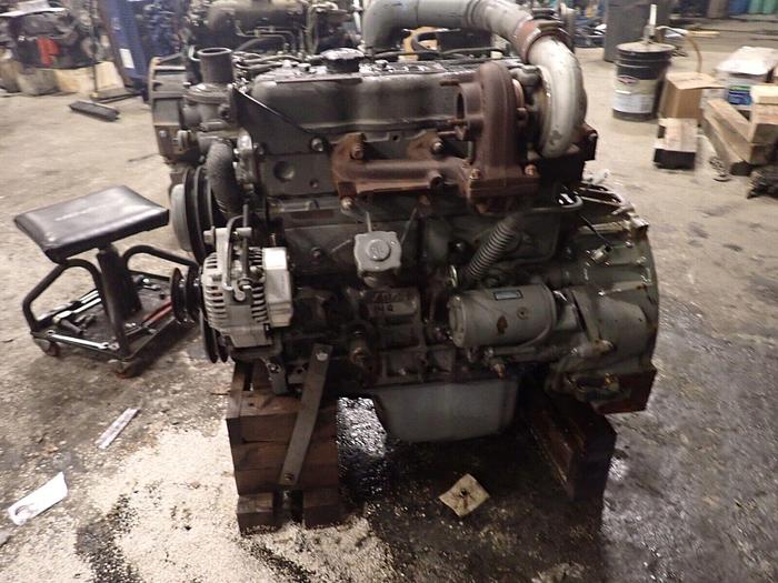 Used Isuzu 4BG1T Turbo Diesel Engine RUNS GOLD! VIDEO! 4BG1 Excavator Generator