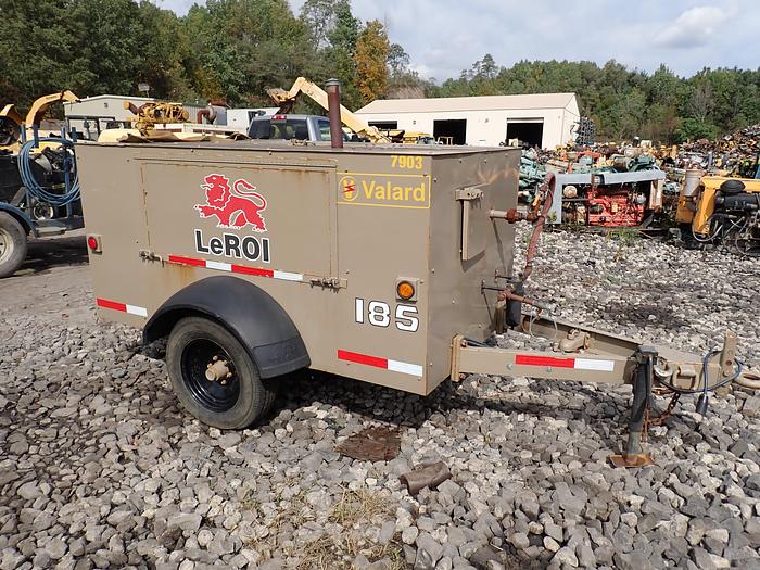 Used 2000 LeRoi Q185D 185 CFM Air Compressor CAT 3034 Diesel
