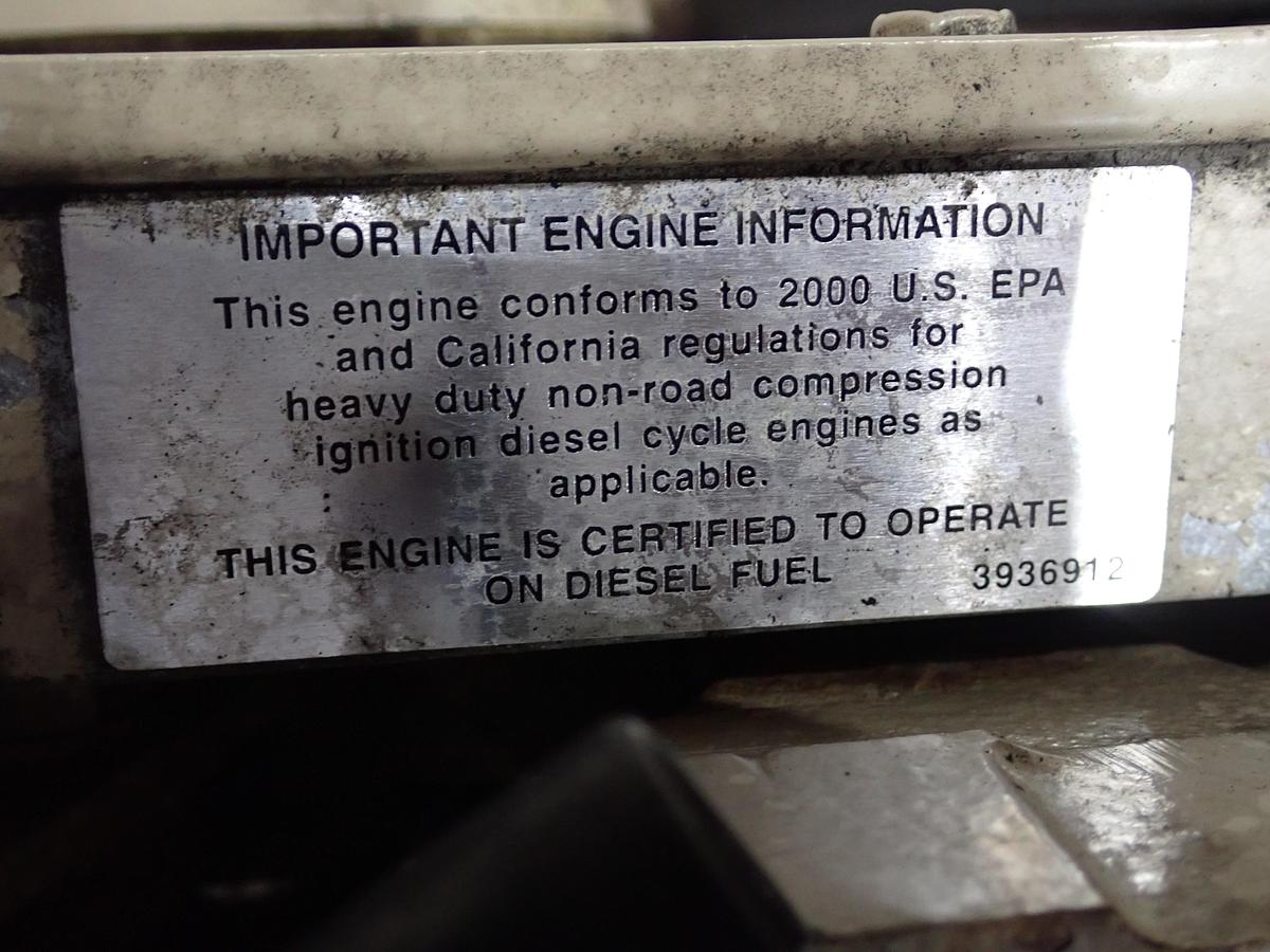 Used 2000 Cummins 6CTAA 8.3 Diesel Engine