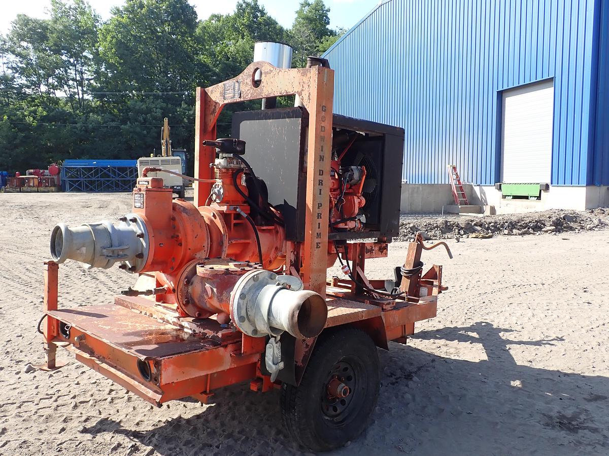 Used 1998 Godwin CD225M 8" Water Pump