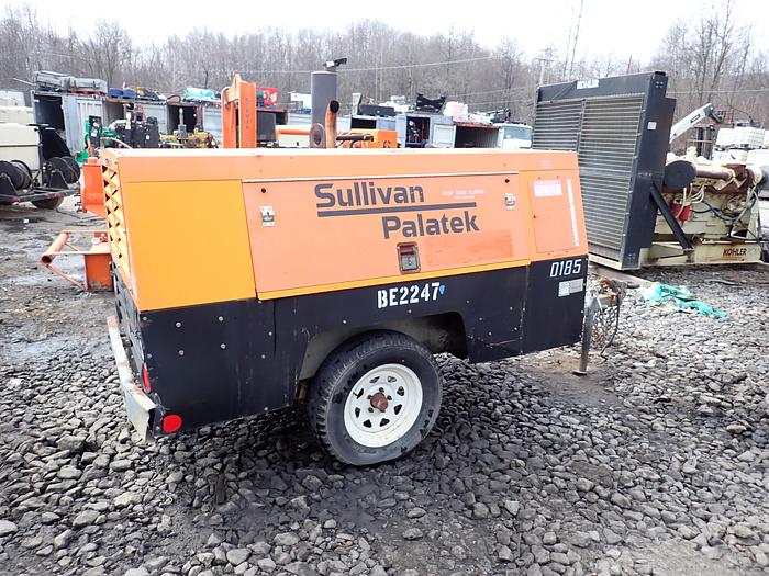 Used 2012 Sullivan Palatek DF185PJD 185 Air Compressor