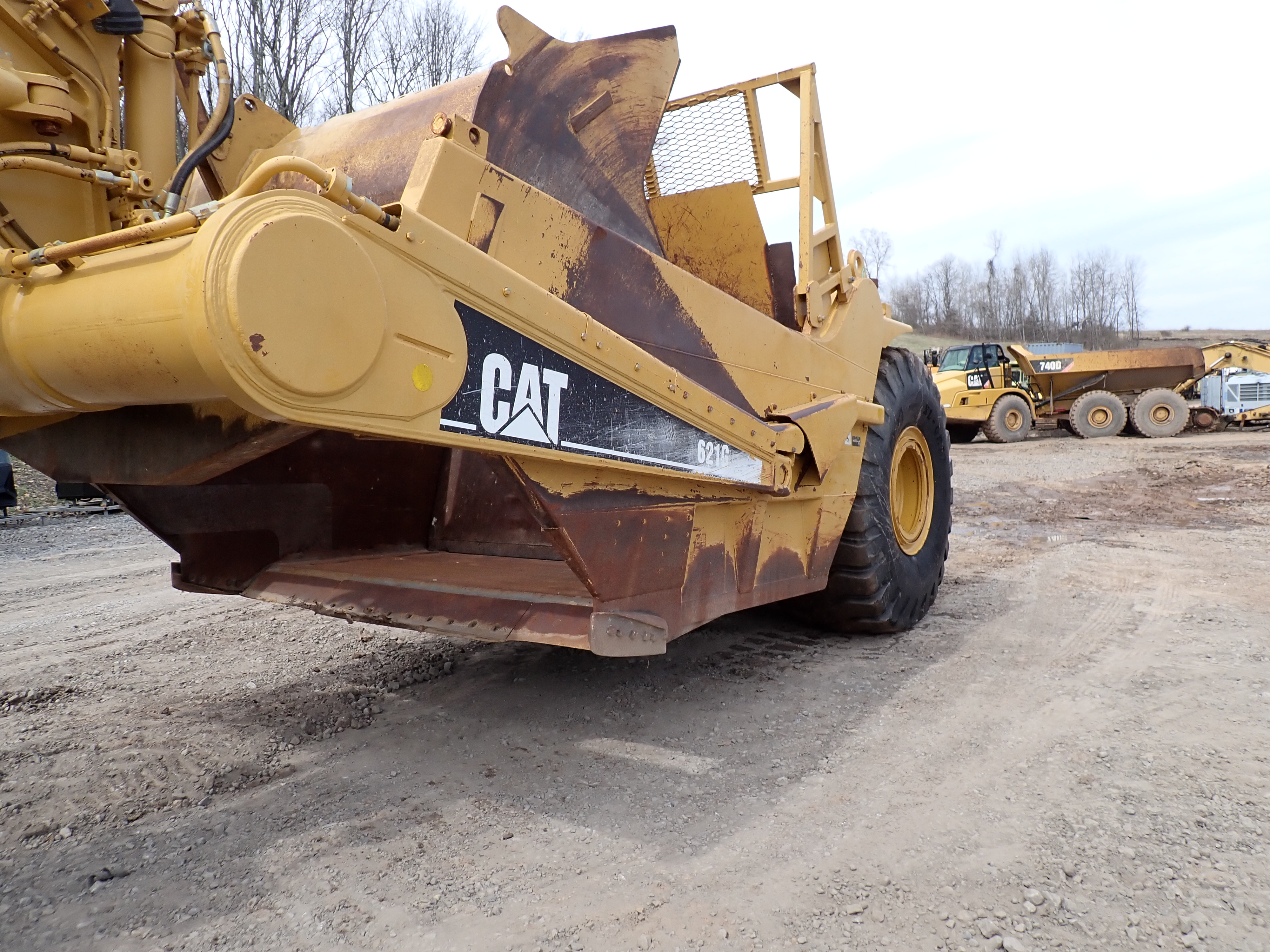 Used 2007 CAT 621G Motor Scraper
