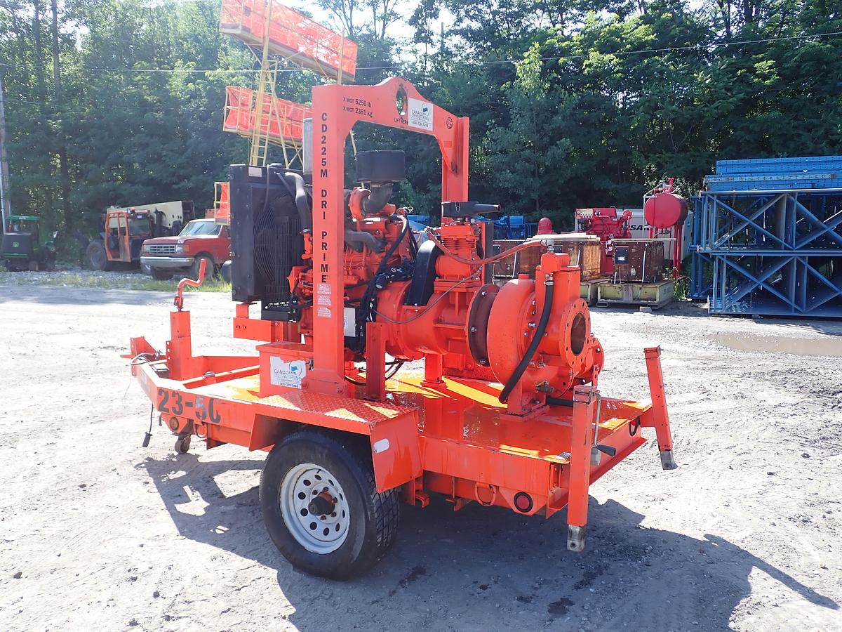 Used 2014 Godwin CD225M 8" Water Pump
