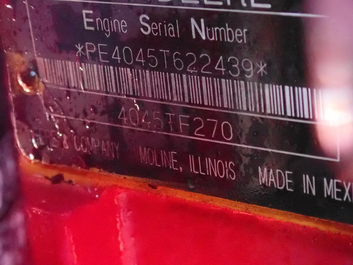 Used 2006 John Deere 4045TF270 Diesel Engine Power Unit