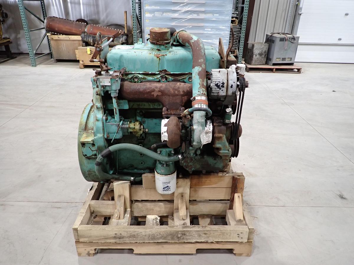 Used Detroit Diesel 4-53T Turbo Diesel Truck Engine