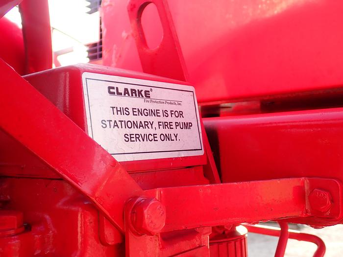 2015 Clarke JU6H-UF30 Fire Pump