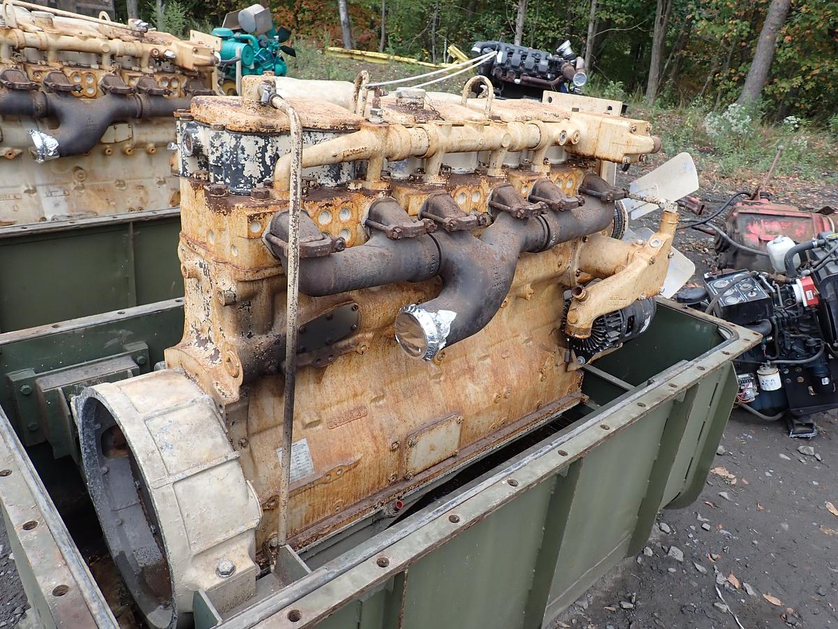 Used 1984 Cummins NHC250 GOV'T SURPLUS TRUCK ENGINE SMALL CAM 855