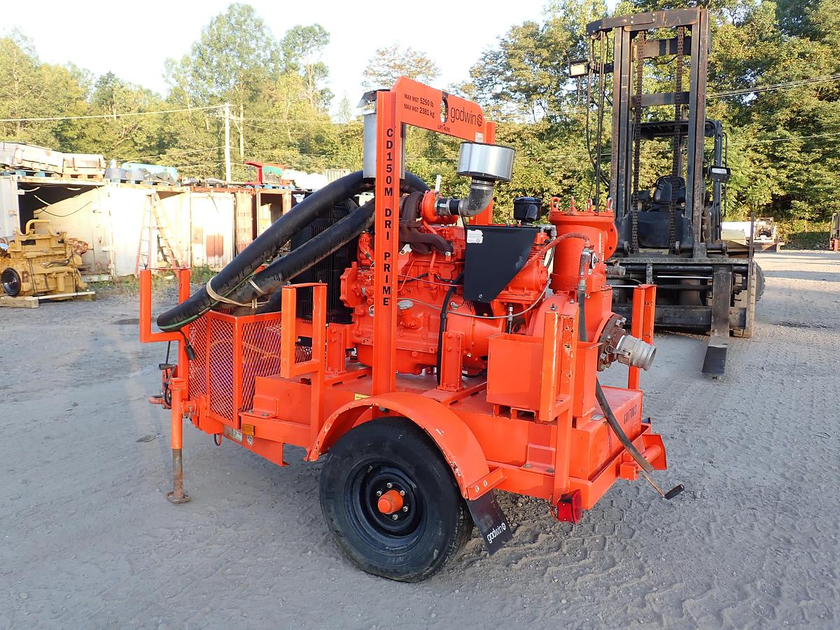 Used 2017 Godwin CD150M 6" Water Pump