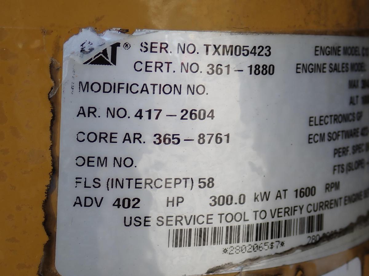 Used 2013 CAT C13 Diesel Engine A/R 417-2604 980K Loader