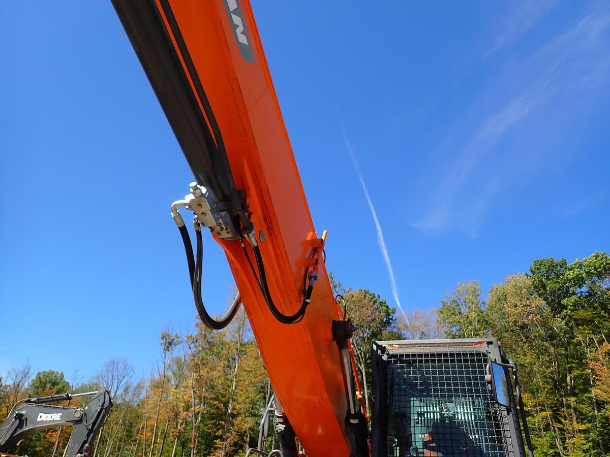 Used 2019 Doosan DX210WMH-5 Wheeled Excavator Material Handler