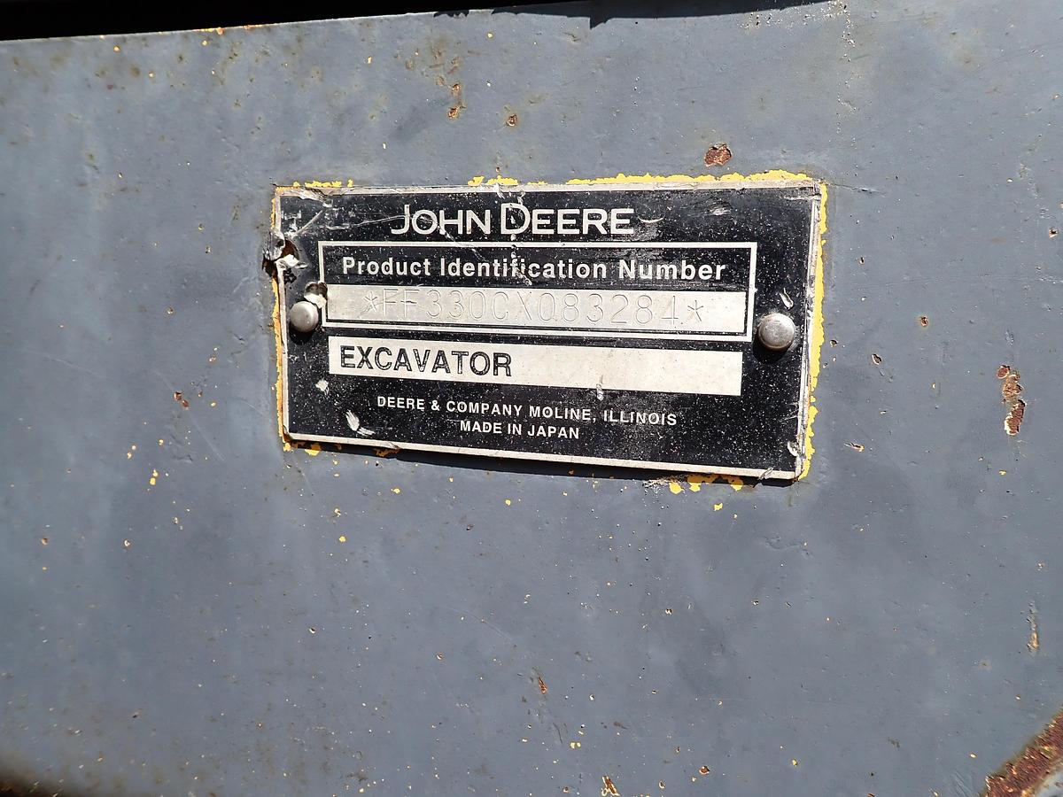 Used 2004 John Deere 330C LC Hydraulic Excavator