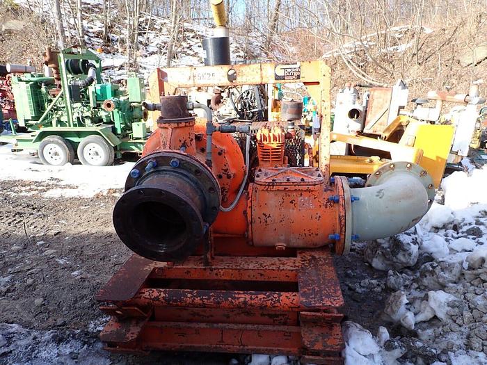 Used Godwin DPC300 12" Water Pump LOW HOURS! VIDEO! John Deere Diesel 5000 GPM!