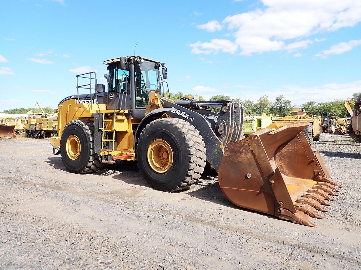 Used 2015 John Deere 844K II Wheel Loader HIGH LIFT