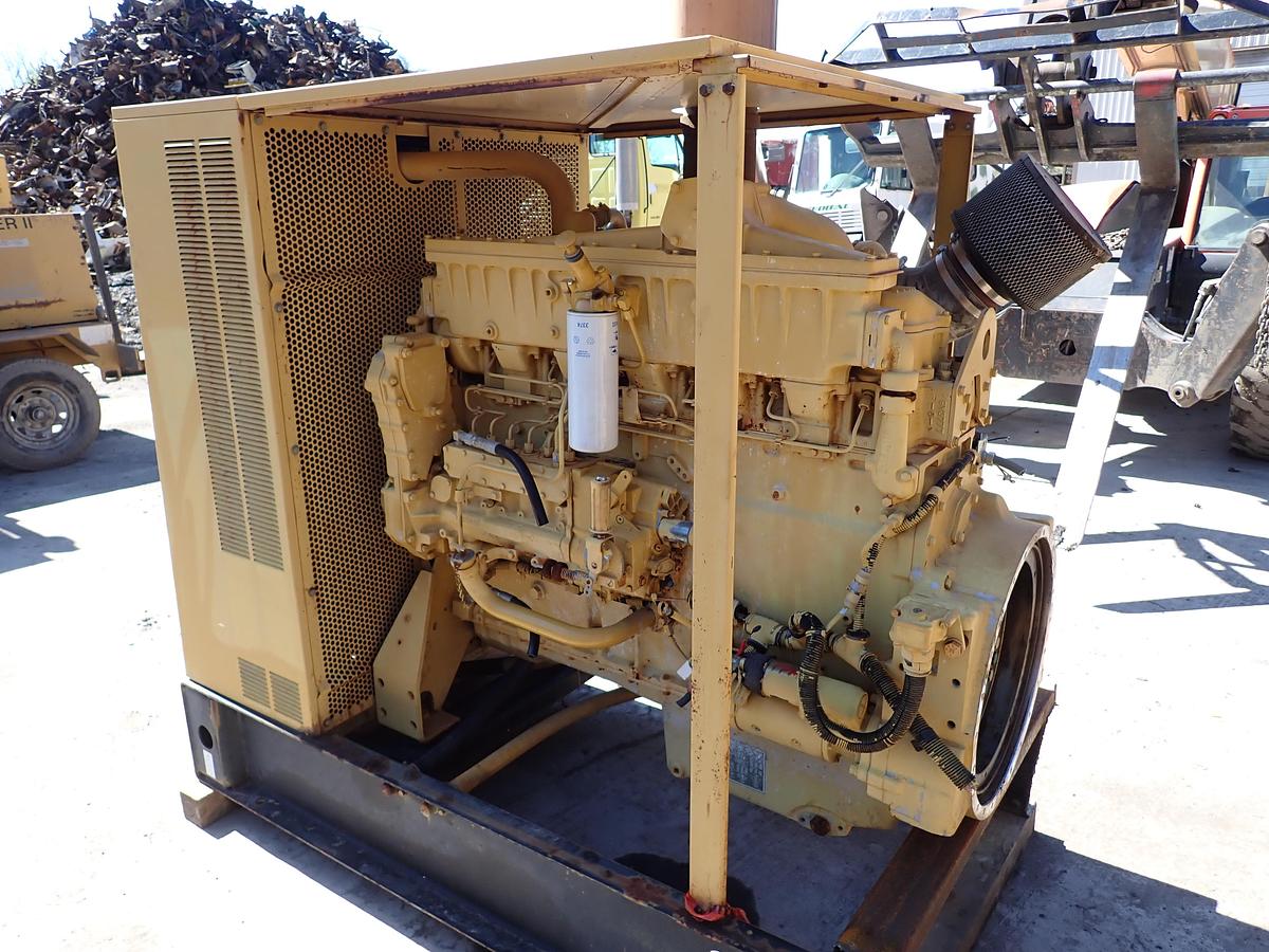 Used 1992 CAT 3406B Diesel Engine Power Unit 587 HP