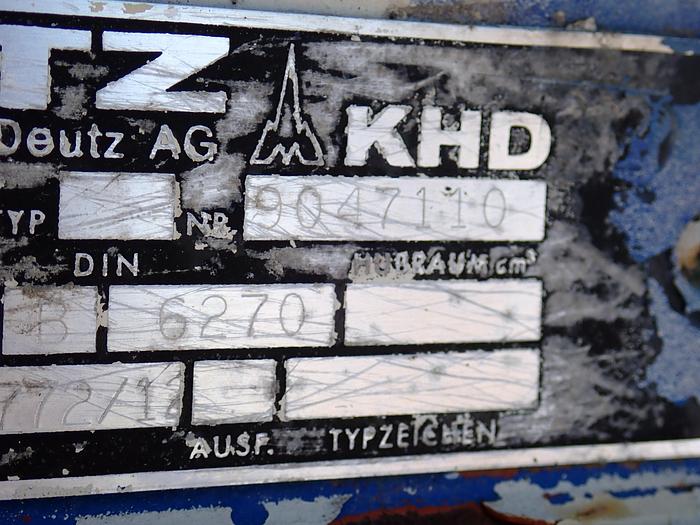 Used Deutz F3L912 Diesel Engine