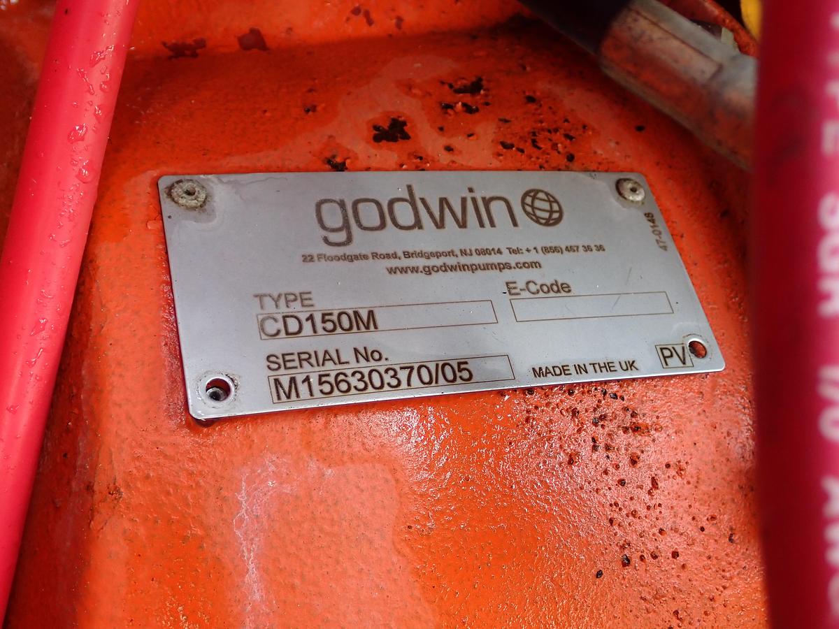 Used 2015 Godwin CD150M 6" Critical/Quiet Enclosure Water Pump