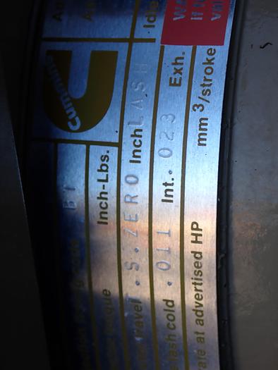 Used 1990 Cummins NT855-G6 250 KW Generator 1544 HOURS