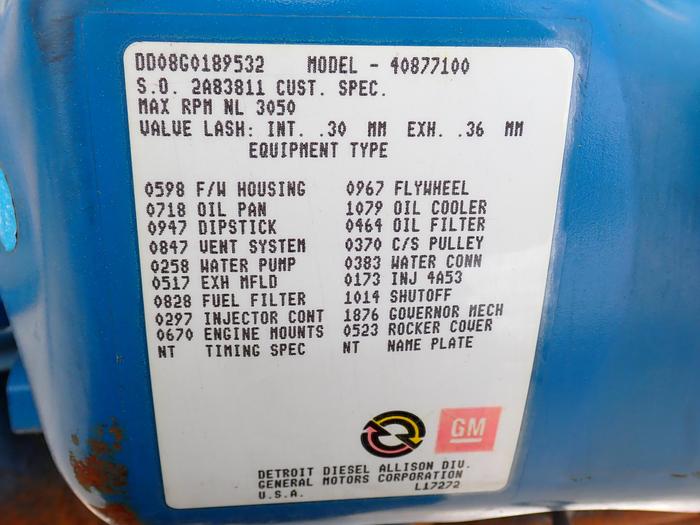 Detroit Diesel 8.2 Truck Engine UNUSED SURPLUS!!