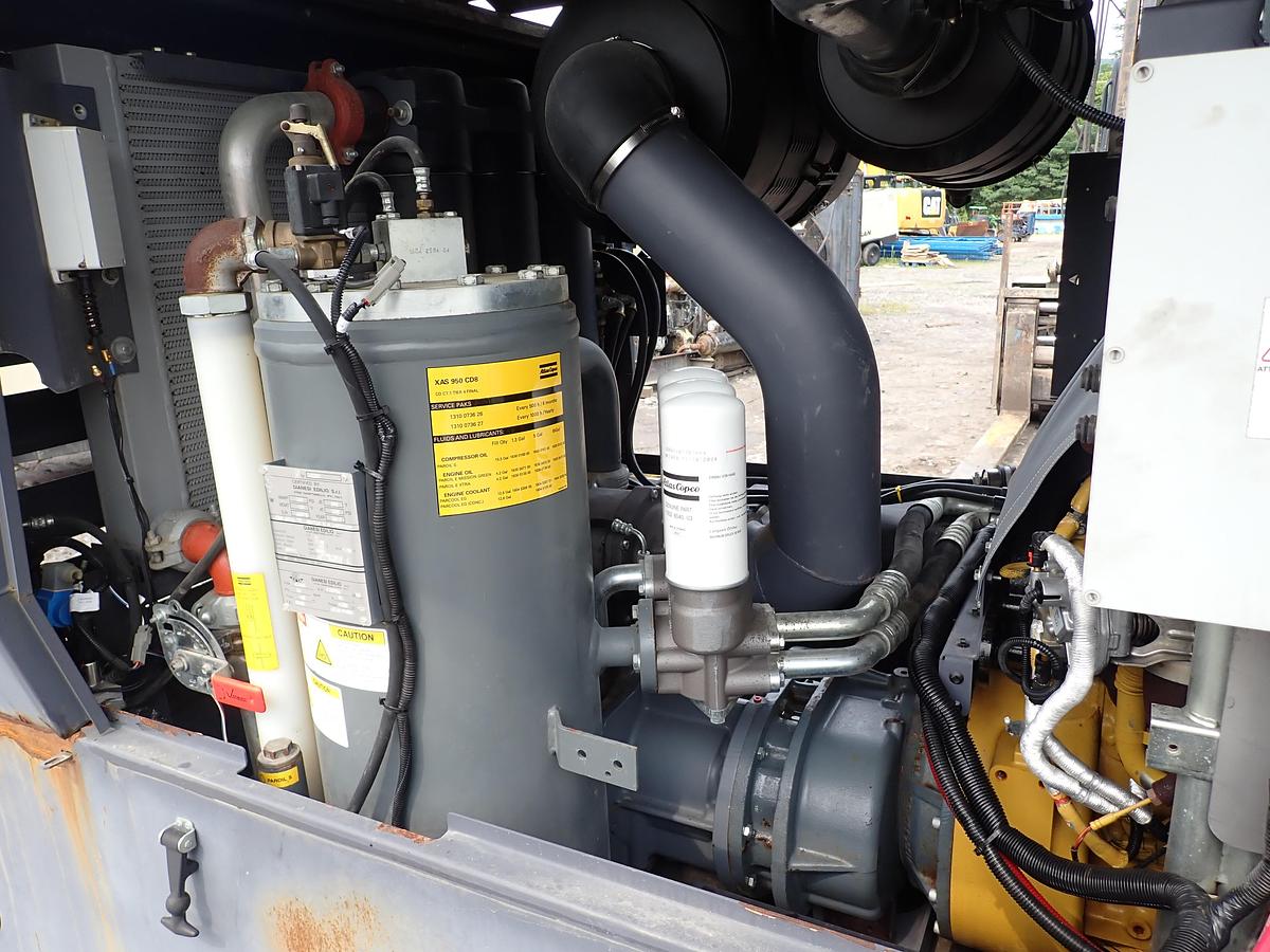 Used 2019 Atlas Copco XAS950 CD8 950 CFM Air Compressor
