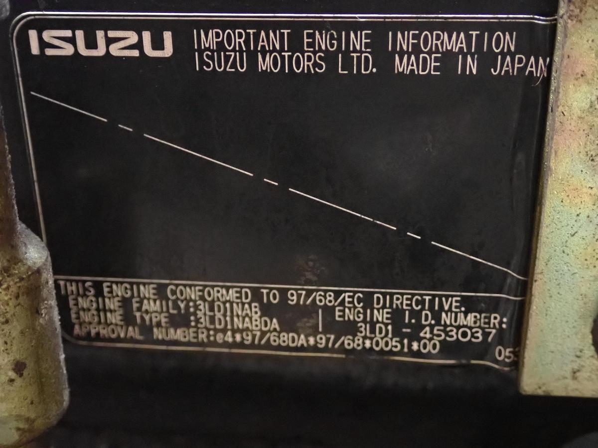 Used Isuzu 3LD1 Diesel Engine
