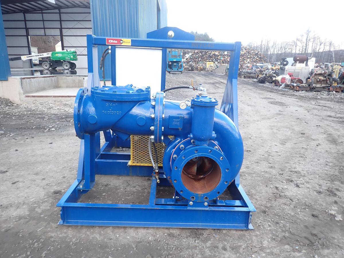 Used 2016 Gorman Rupp PA14B60 14" Water Pump ELECTRIC