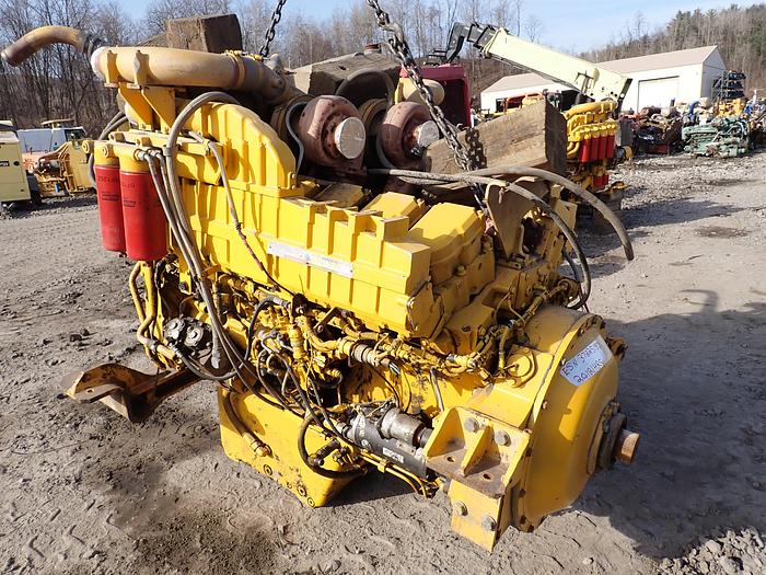 Used 2005 Komatsu SAA12V140ZE-2 Diesel Engine GOOD RUNNER! HD785-5