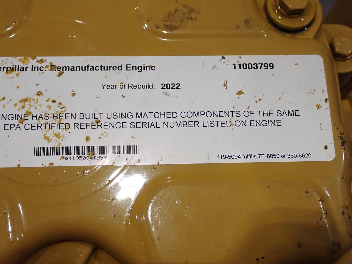 2022 CAT C7 Diesel Truck Engine FACTORY REMAN! WAX 190 HP 10R8810