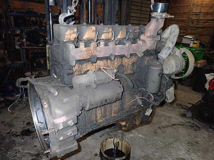 Used Case 6-590 Diesel Engine RUNS MINT! Cummins 5.9 6B Crane Backhoe