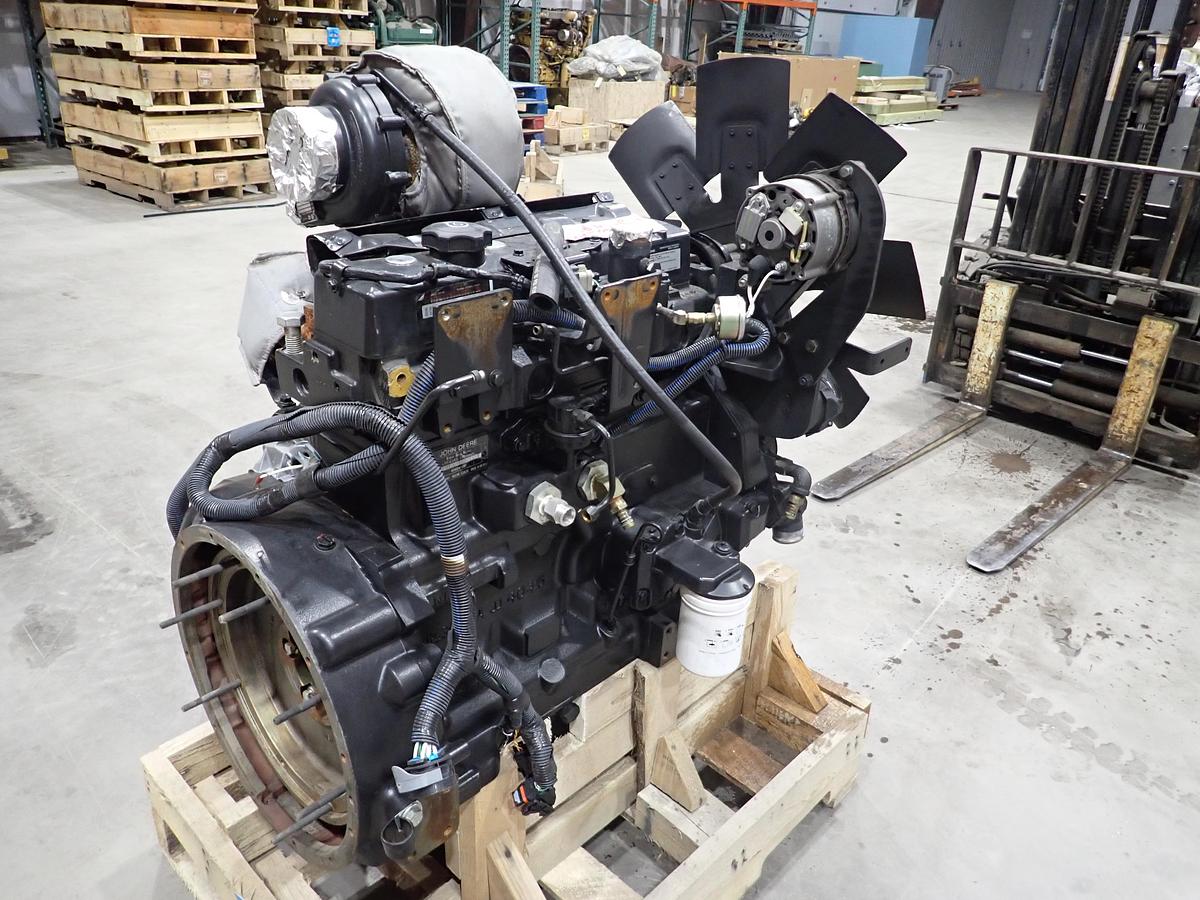 Used 2013 John Deere 4045HF285 Diesel Engine LOW HOURS