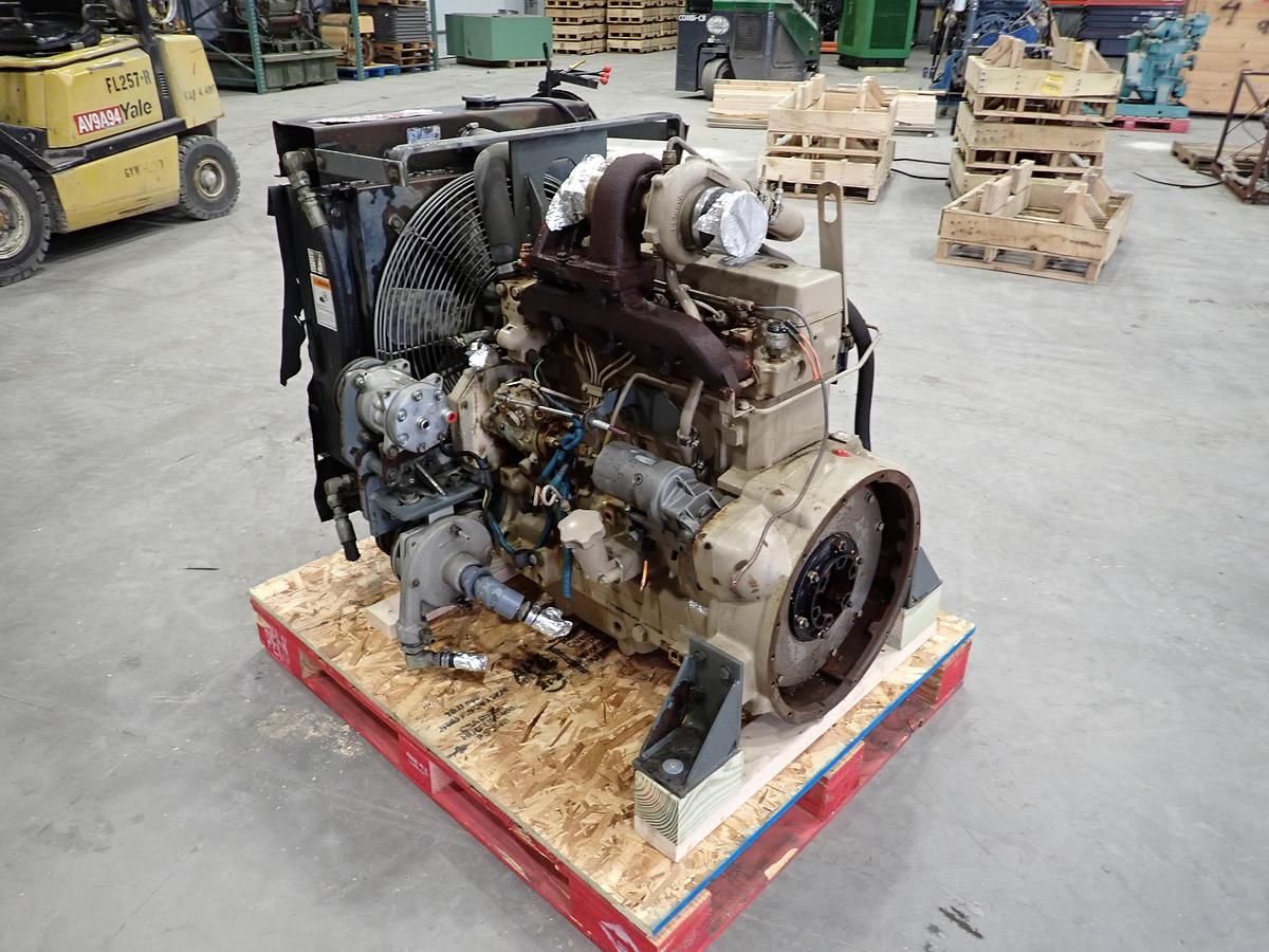 Used 2000 John Deere 4045TF150 Diesel Engine POWER UNIT