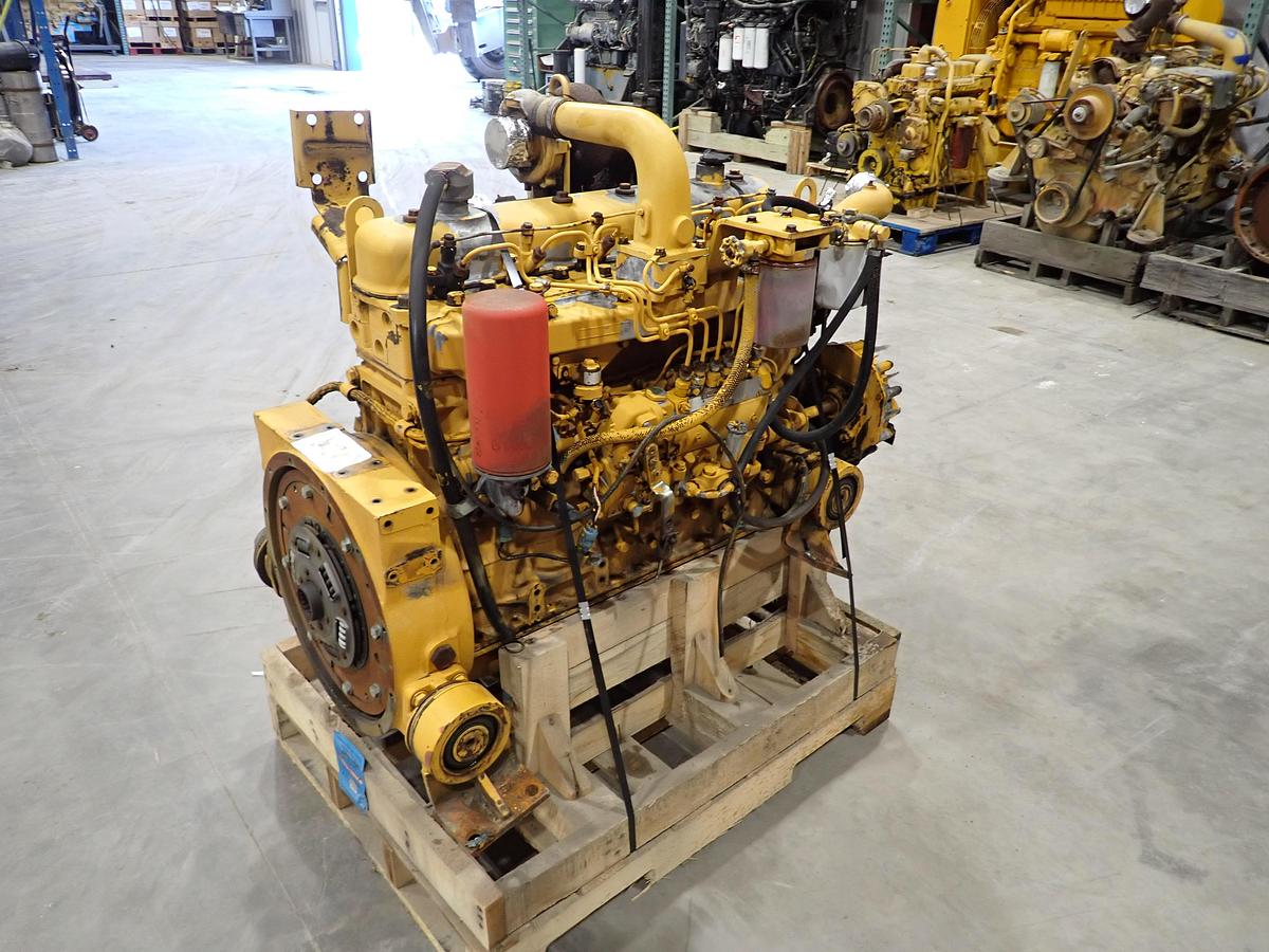 Used Komatsu S6D105-1 Diesel Engine SUPER CLEAN!