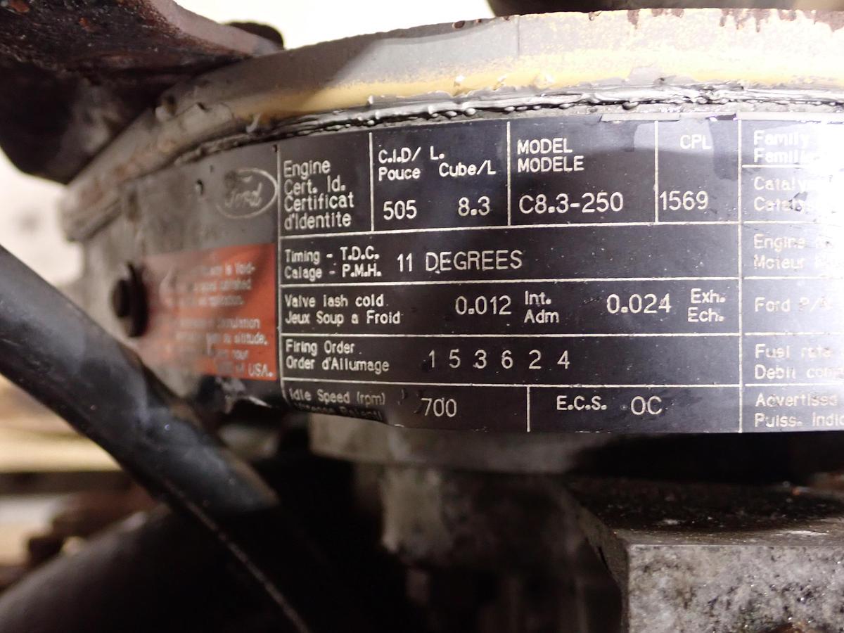 Used 1994 Cummins 6CT 8.3 250 Ford Truck Engine