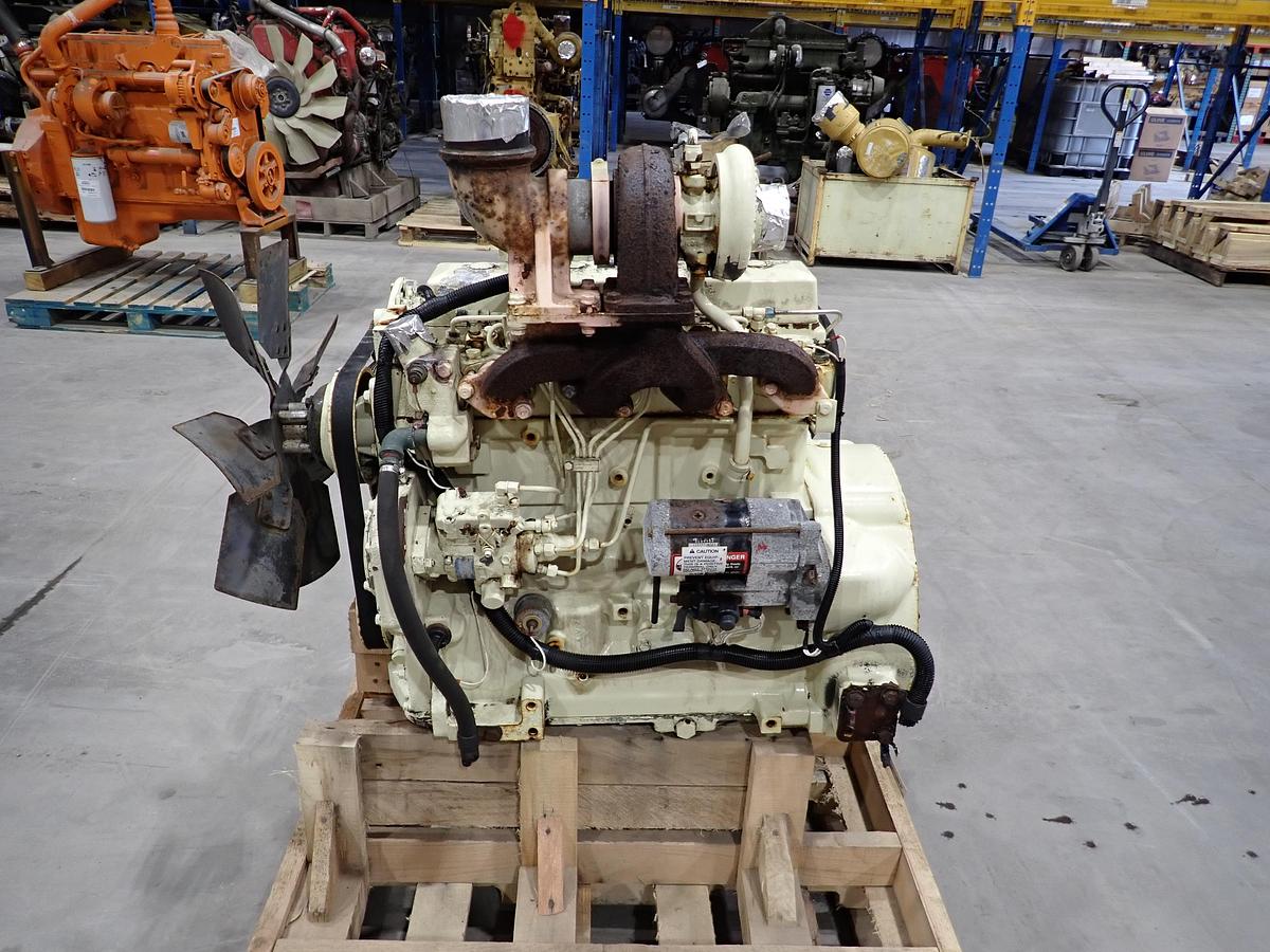 Used John Deere 4045TF150 Diesel Engine 233 HOURS!