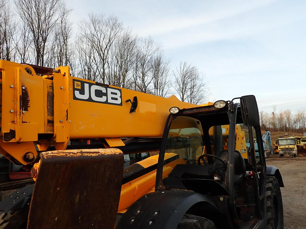 Used 2018 JCB 510-56 10K Telehandler 3500 HOURS