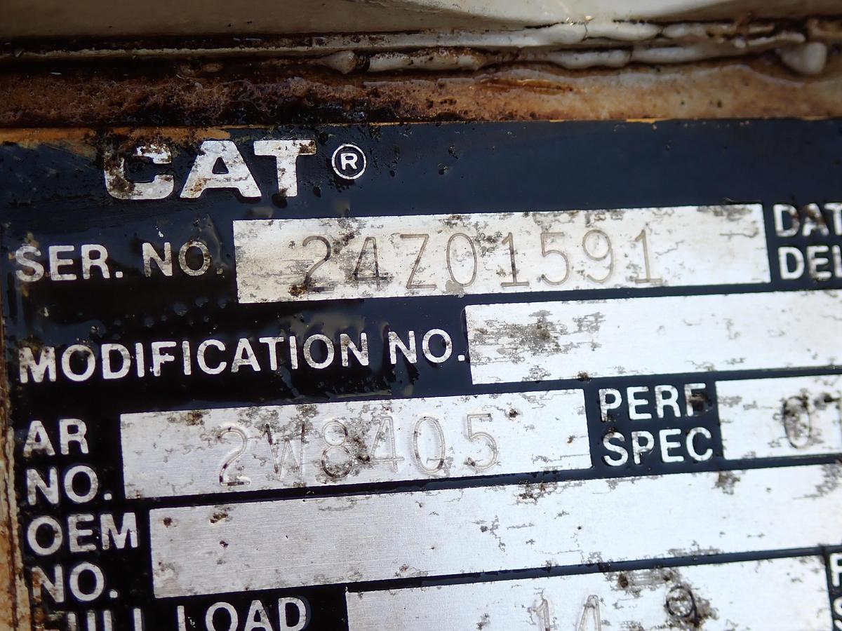 Used CAT 3512 Diesel Engine POWER UNIT AR # 2W8405