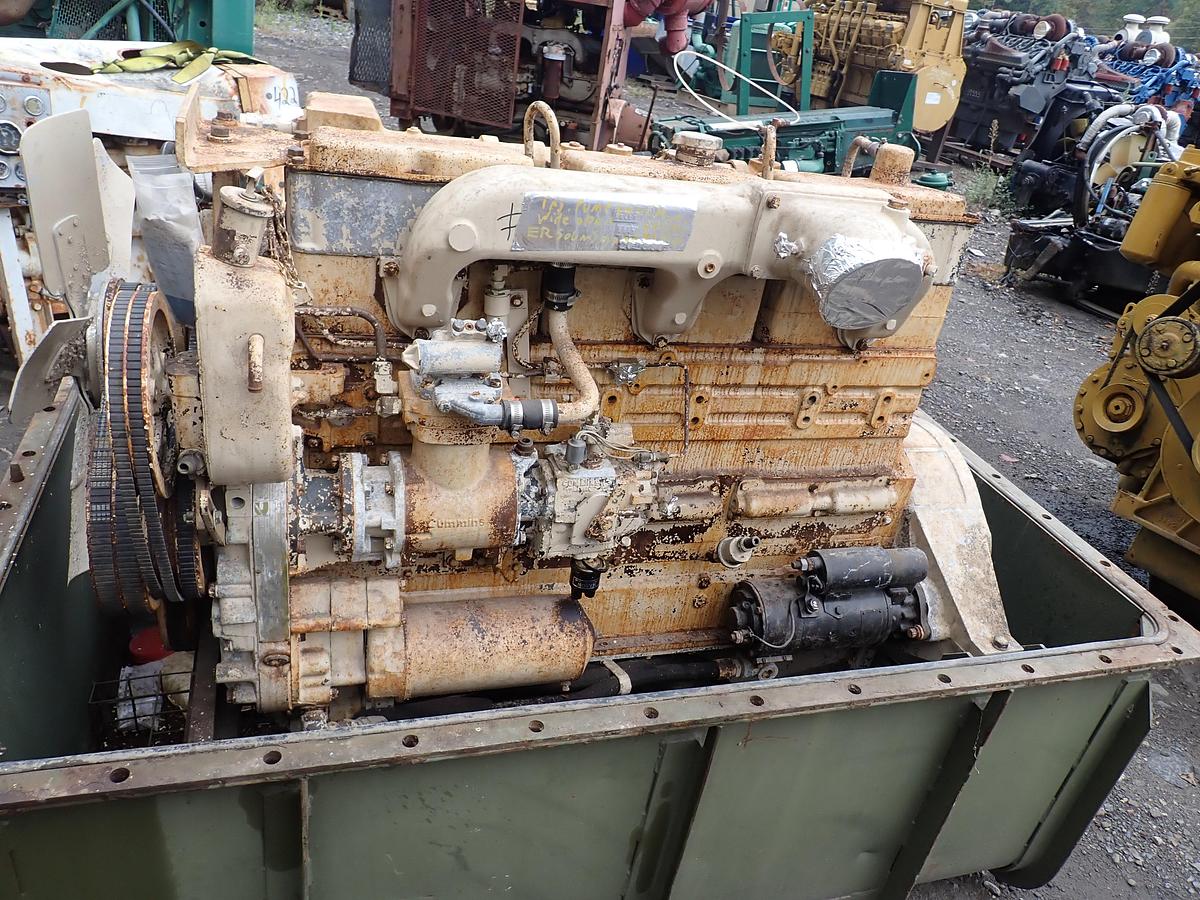 Used 1984 Cummins NHC250 GOV'T SURPLUS TRUCK ENGINE SMALL CAM 855